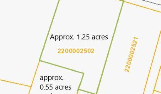 Parcel Map for 1.25 acres