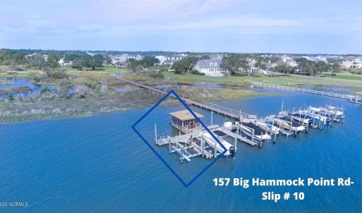 157 Big Hammock Point Rd- Slip # 10 2
