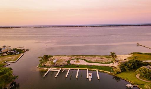 Waterfront lot with boat dock