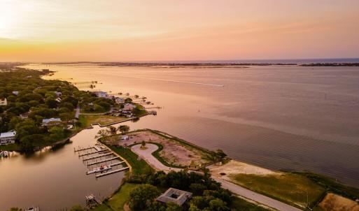 Waterfront lot with boat dock