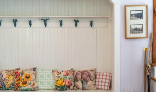 Mudroom Sitting area