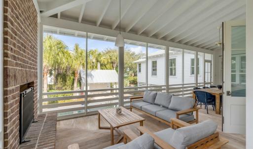 Expansive Screened Porch