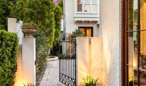 Very Private Walled Courtyard