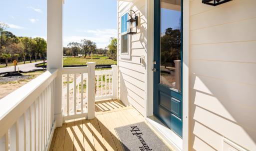 Covered Porch Entrance