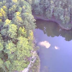 Pond off of the lake