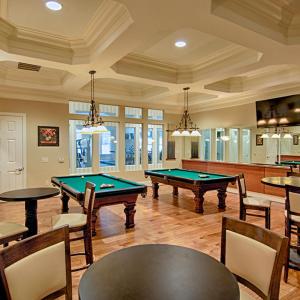 Billiard/Ping Pong Room.