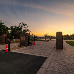 Waterfront lot with boat dock