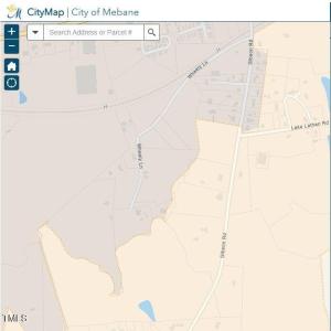 Mebane City Map