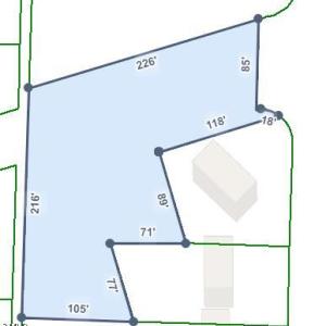 Property Map for 1000 Bacon St