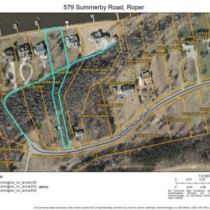 579 Summerby - Aerial GIS Lot View
