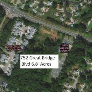 Photo #3 of 752 Great Bridge Boulevard, Chesapeake, Virginia 6.9 acres