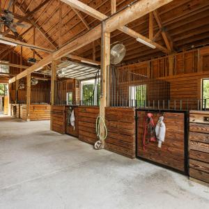 Barn interior