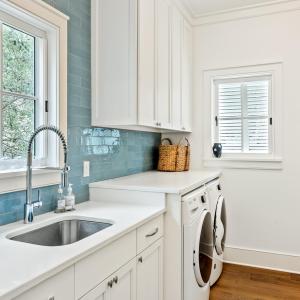 Laundry Over-sized with Storage and Sink
