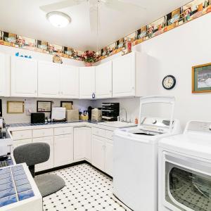 Laundry and craft area or office