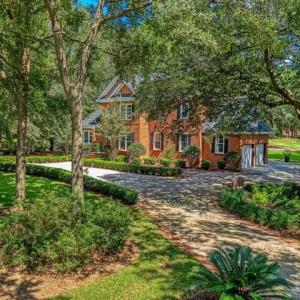 Situated on a .69 acre lot