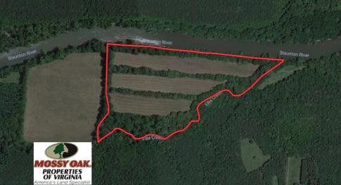 Photo of SOLD!!  31 Acres of Riverfront Hunting Land For Sale in Halifax County VA!